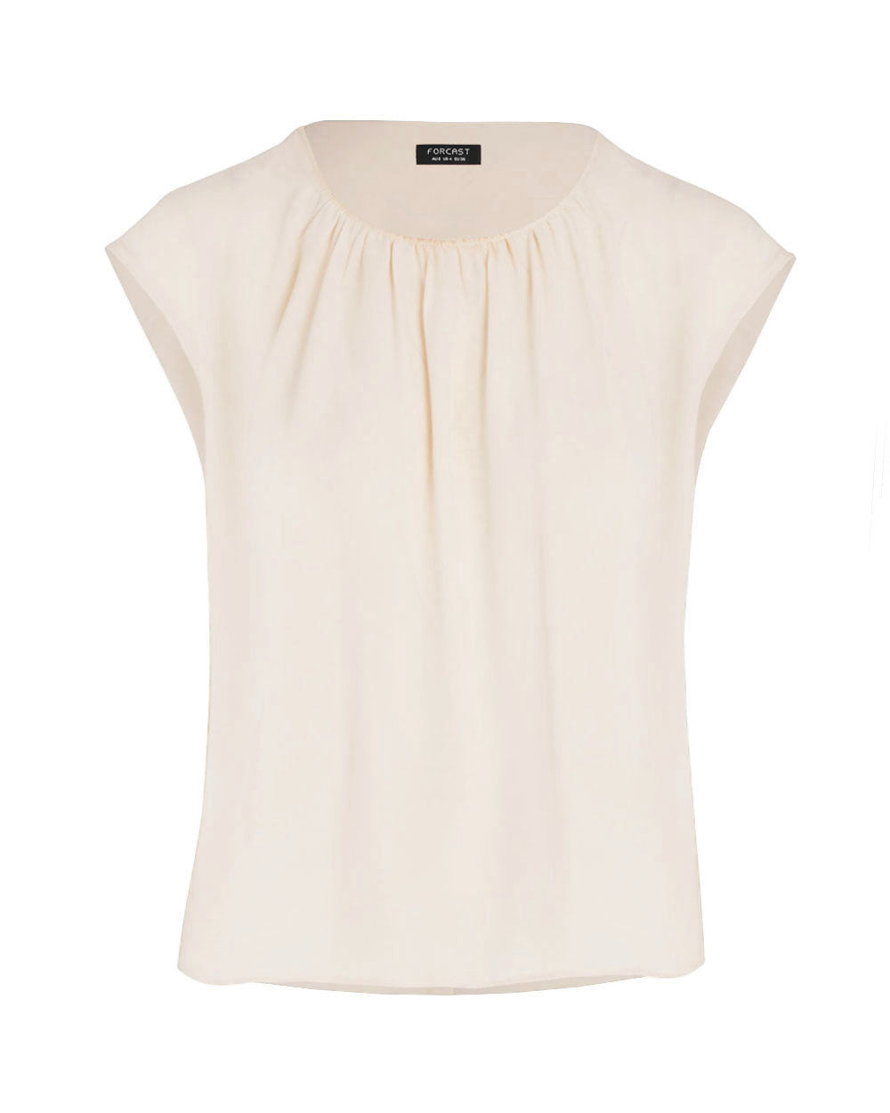 Jolie Pleat Neck Blouse