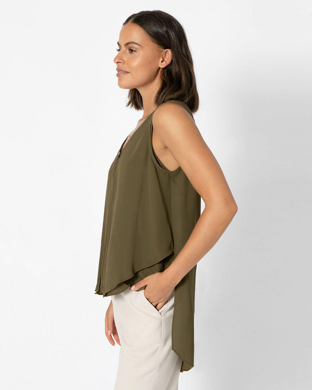 Althea High Low Top