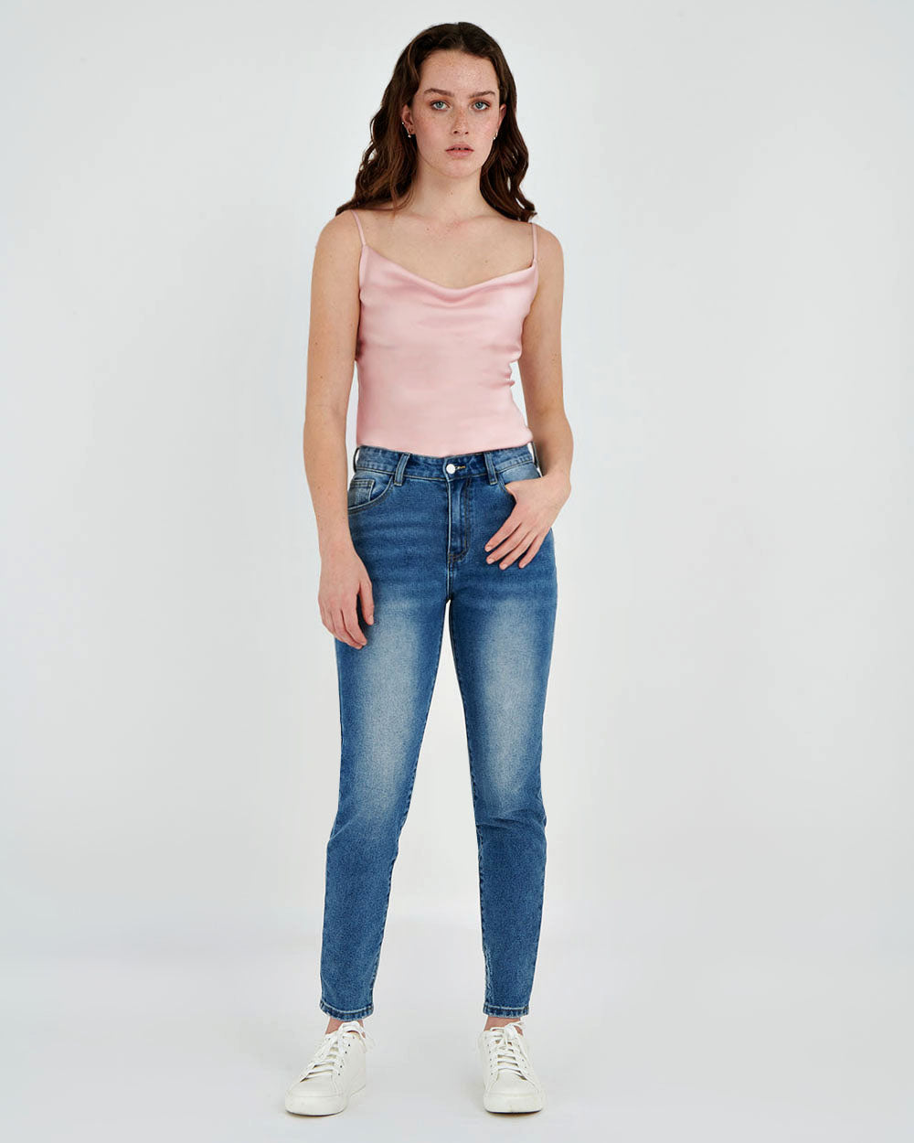 Jayla Cowl Neck Cami