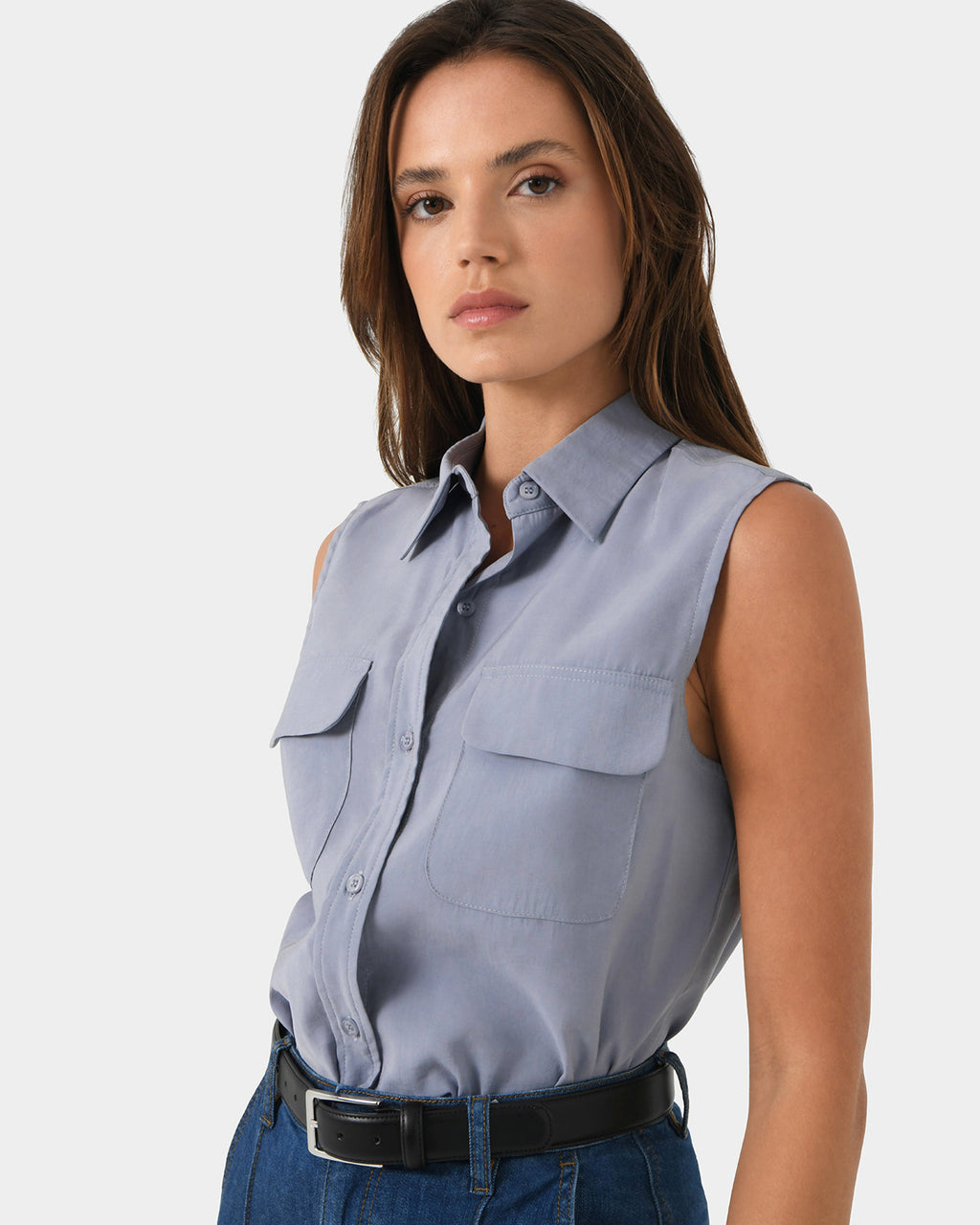 Aimee Sleeveless Shirt