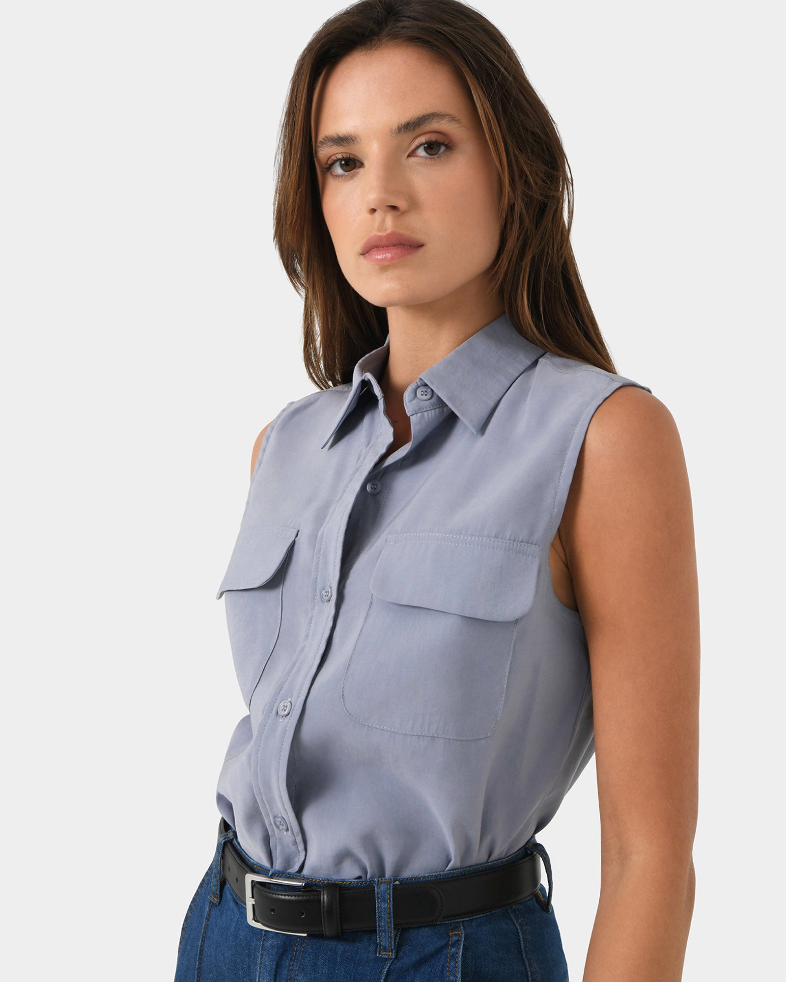 Aimee Sleeveless Shirt