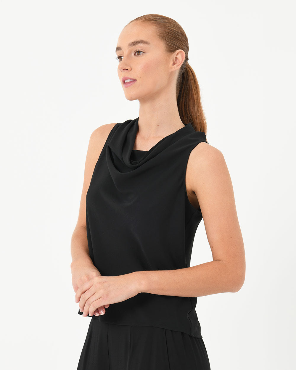 Nora Drape Neck Top