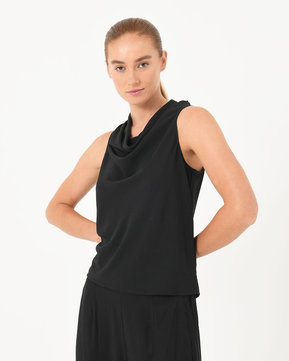 Nora Drape Neck Top