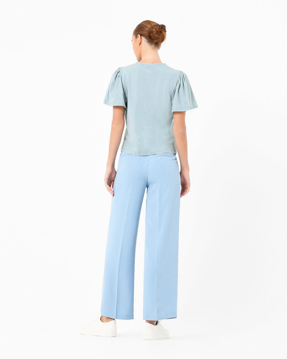 Cayla Gathered Sleeve Tee
