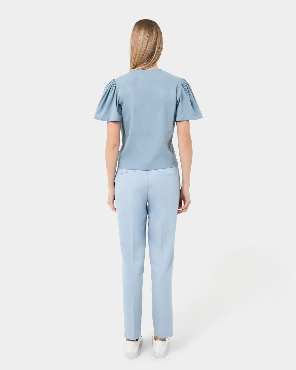 Cayla Gathered Sleeve Tee