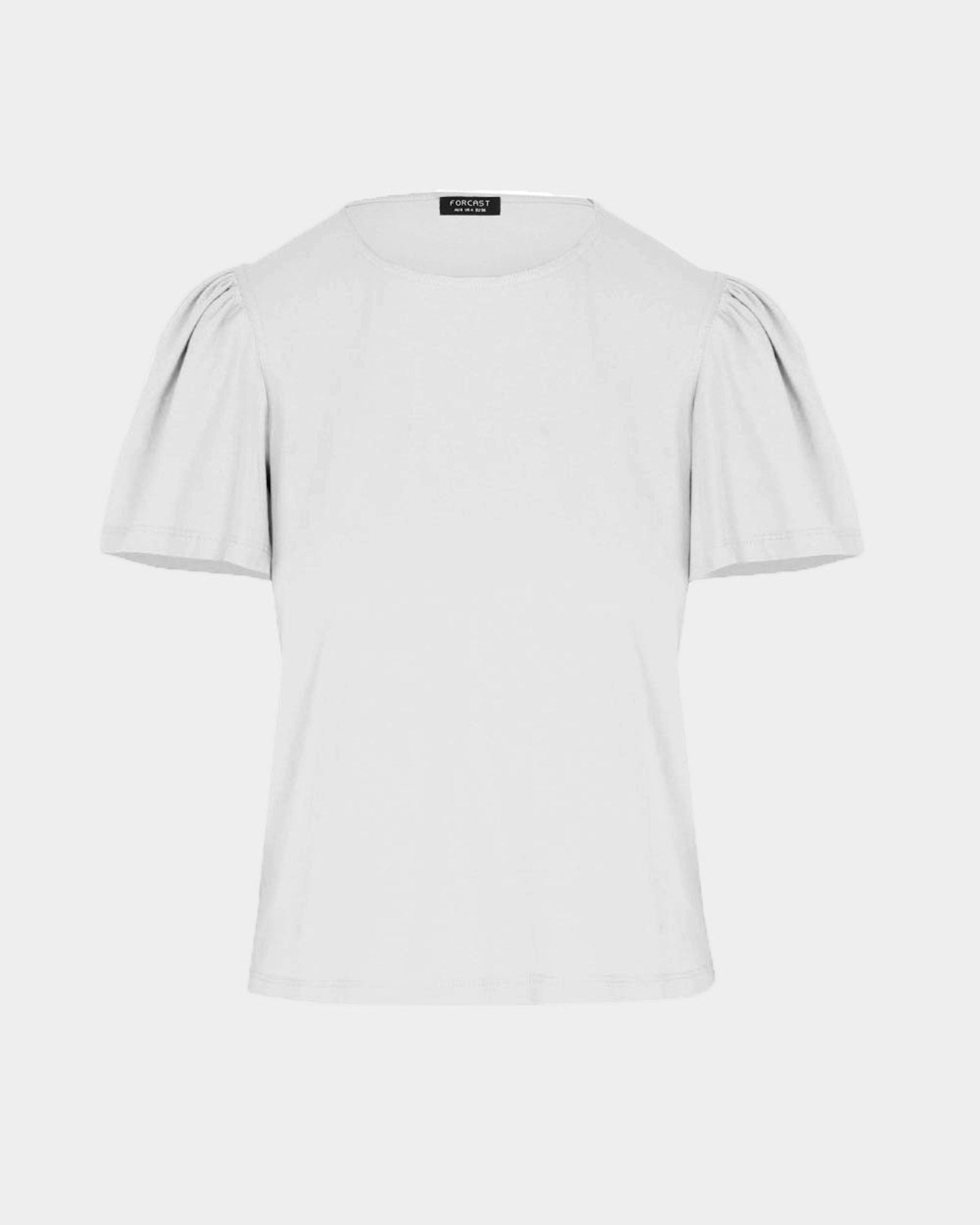 Cayla Gathered Sleeve Tee