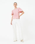 Cayla Gathered Sleeve Tee
