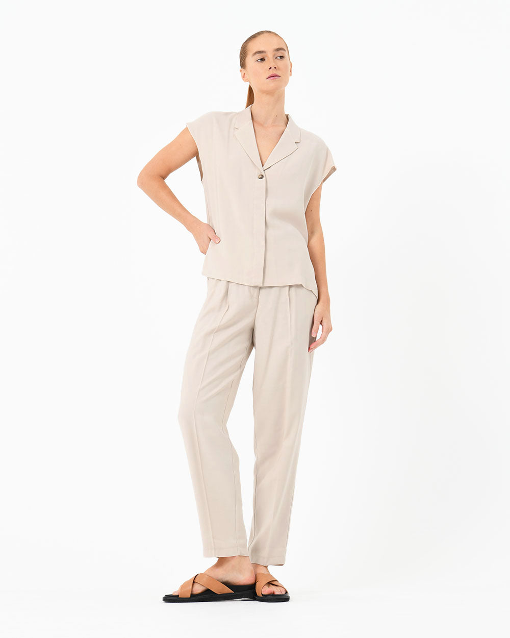 Abbigail Collared Blouse