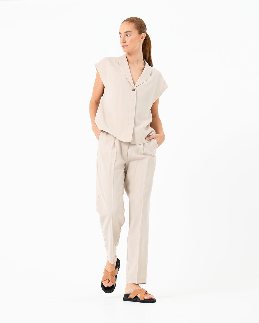 Abbigail Collared Blouse