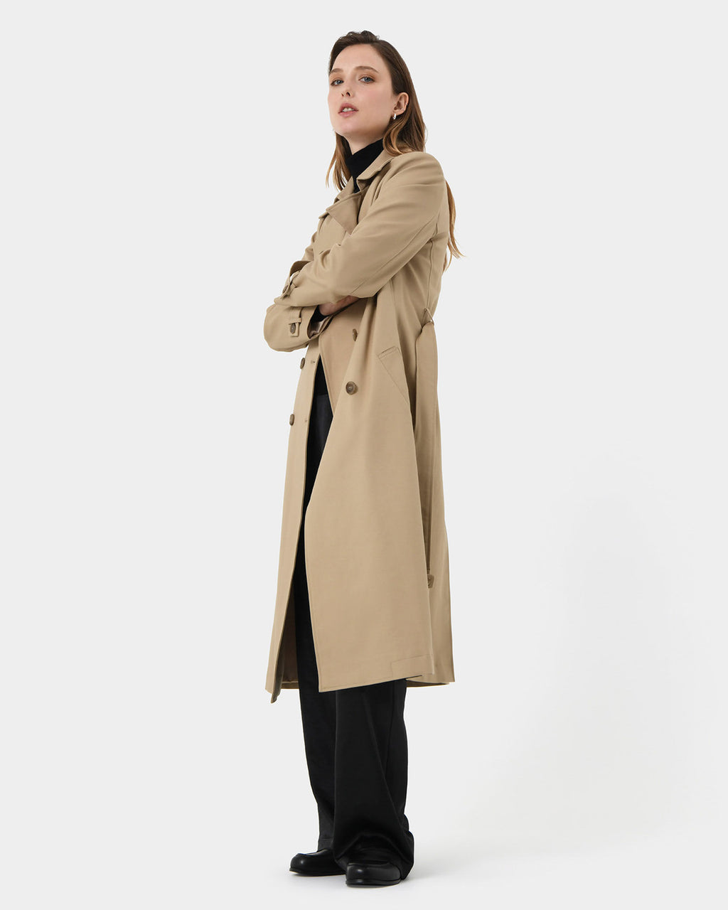 Clarke Cotton Blended Coat