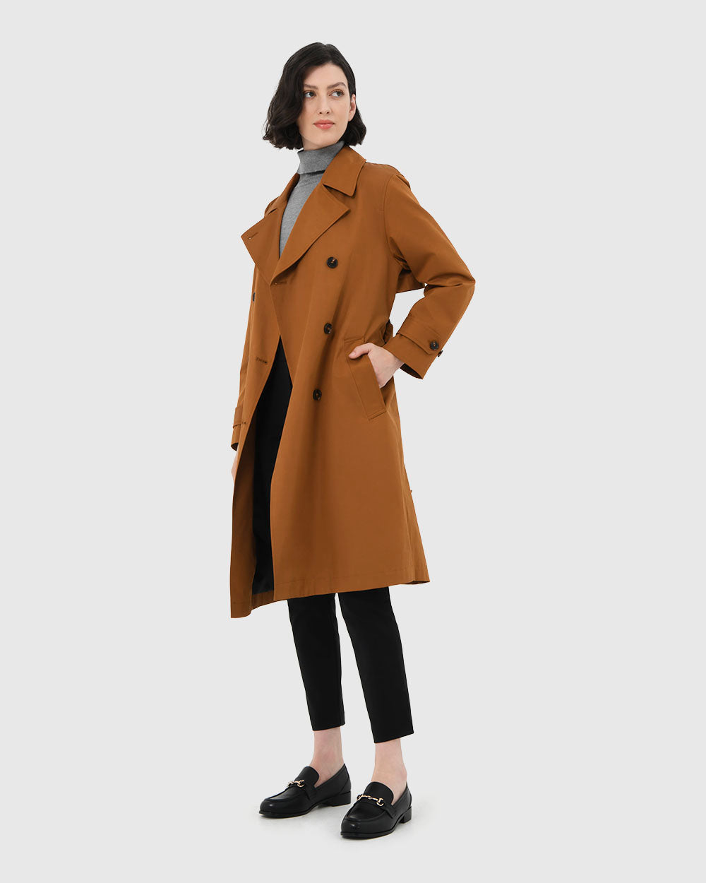 Jhene Oversized Trench Coat