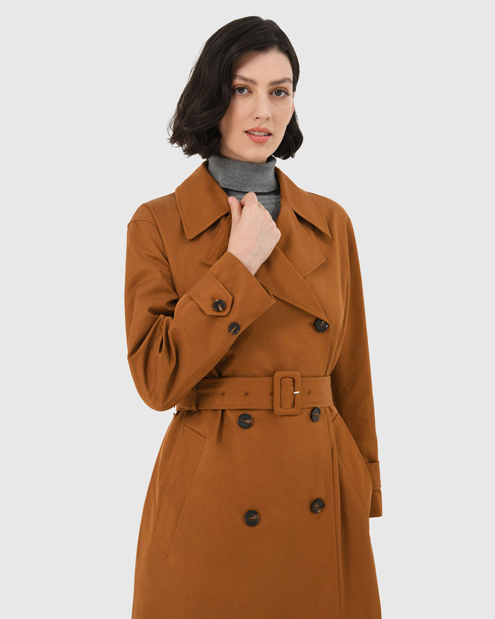 Jhene Oversized Trench Coat