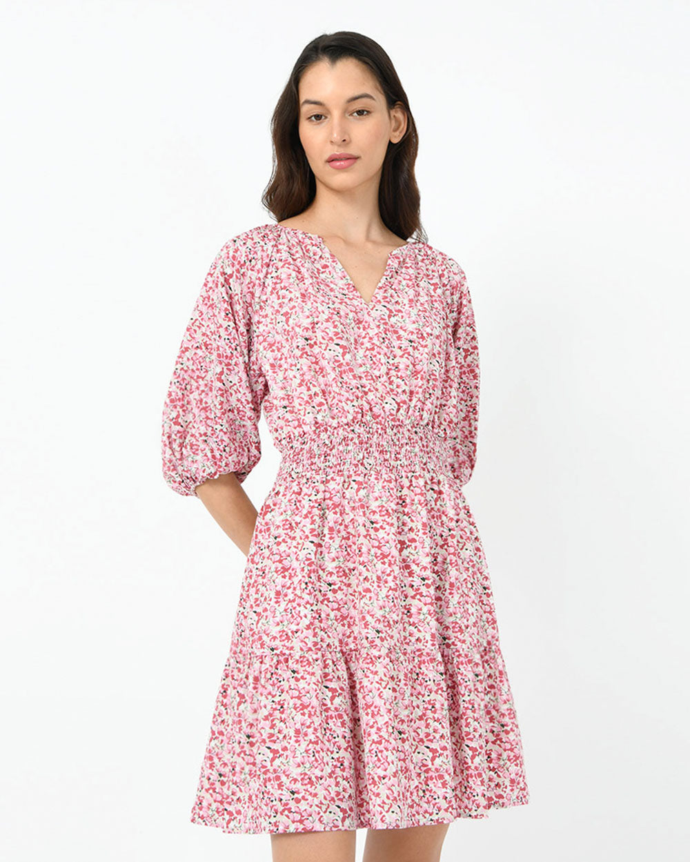 Marilena Shirred Waist Dress