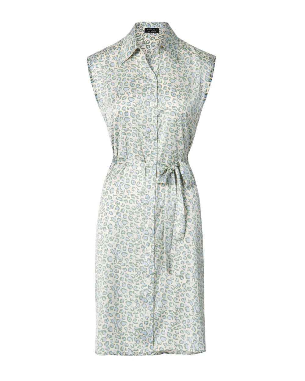 Daria Sleeveless Shirt Dress