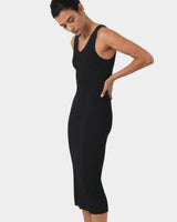 Isadora V-Neck Knit Dress