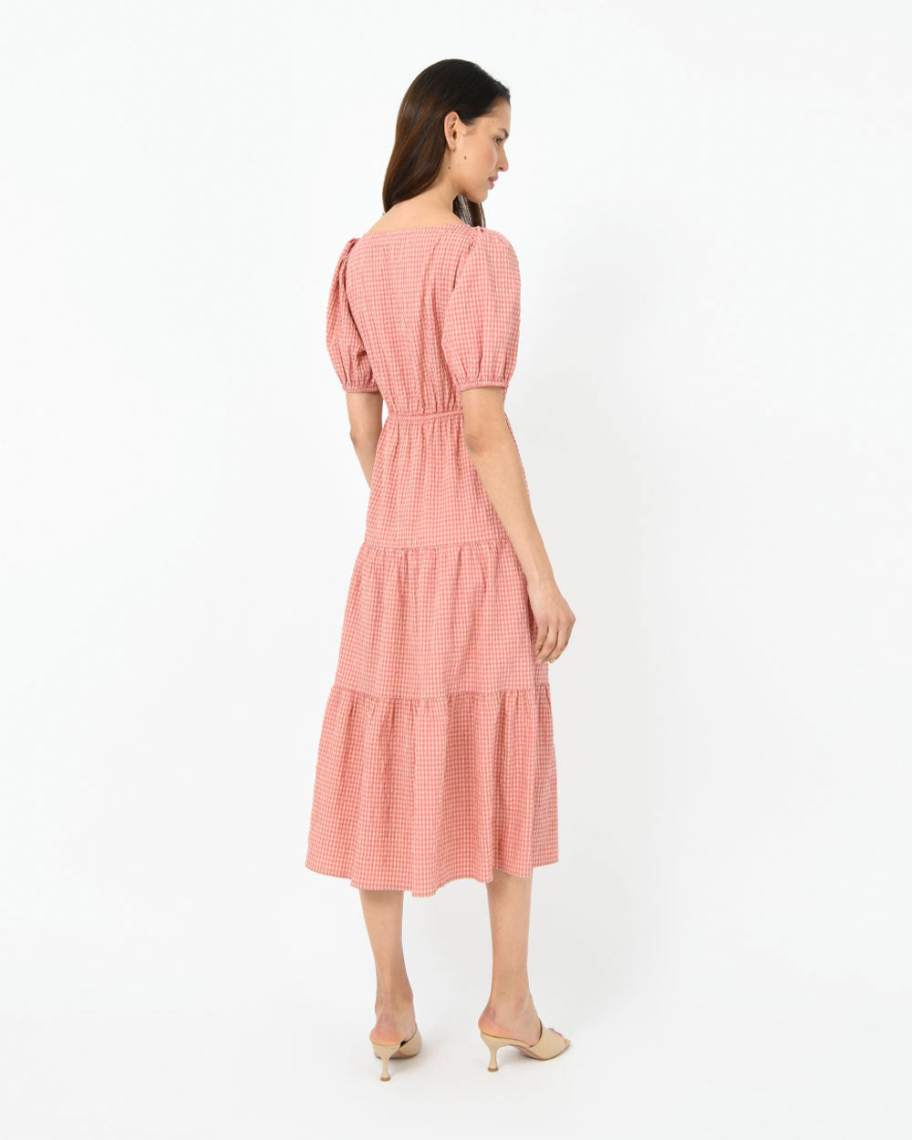 Valencia Checkered Dress