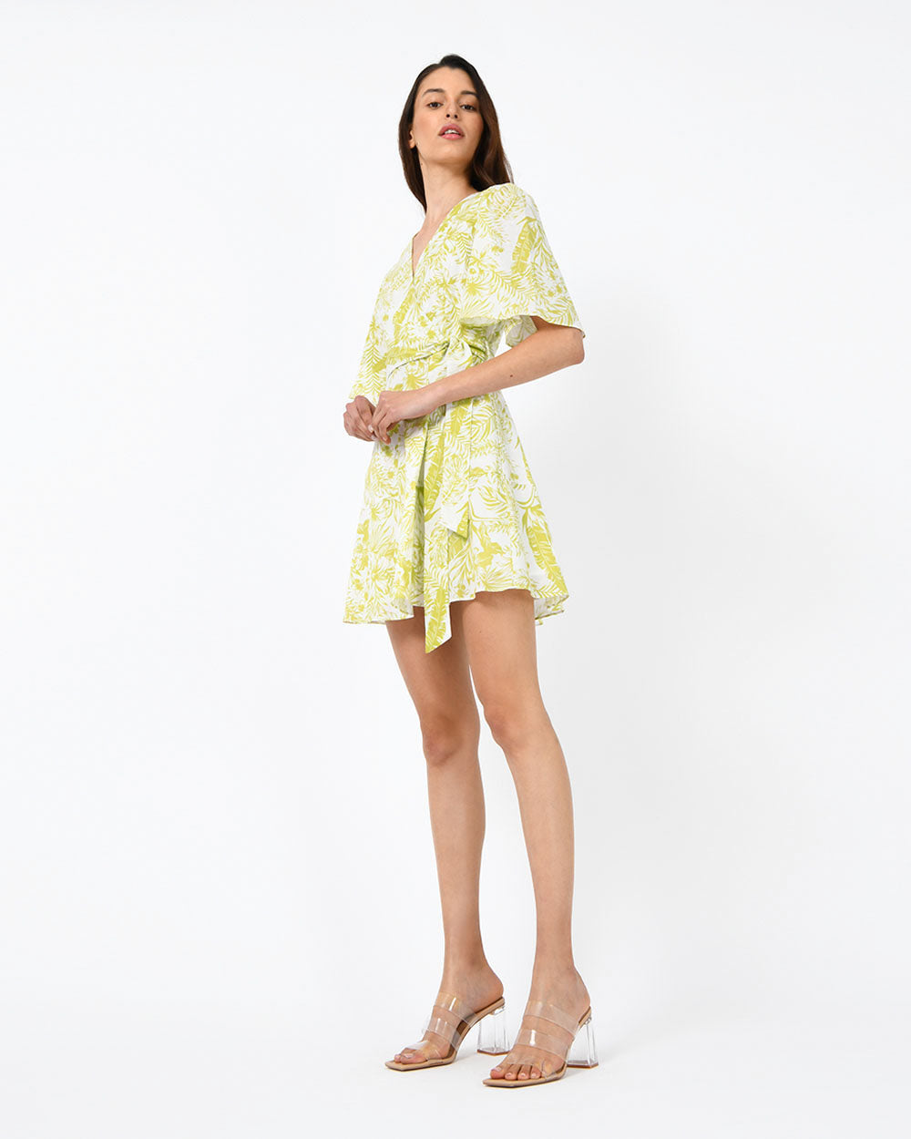 Tropez Tropical Print Dress