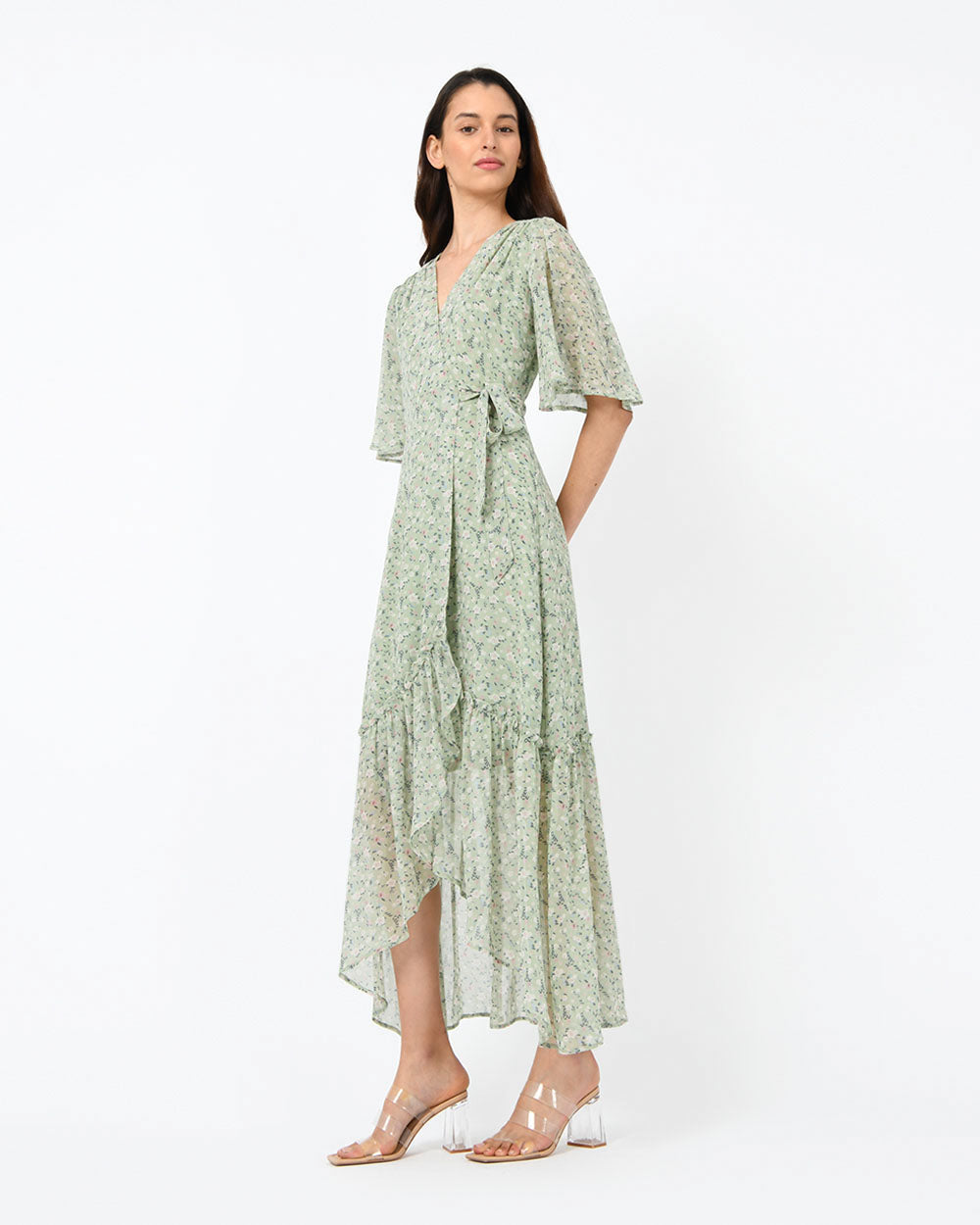 Lorelai Floral Wrap Dress