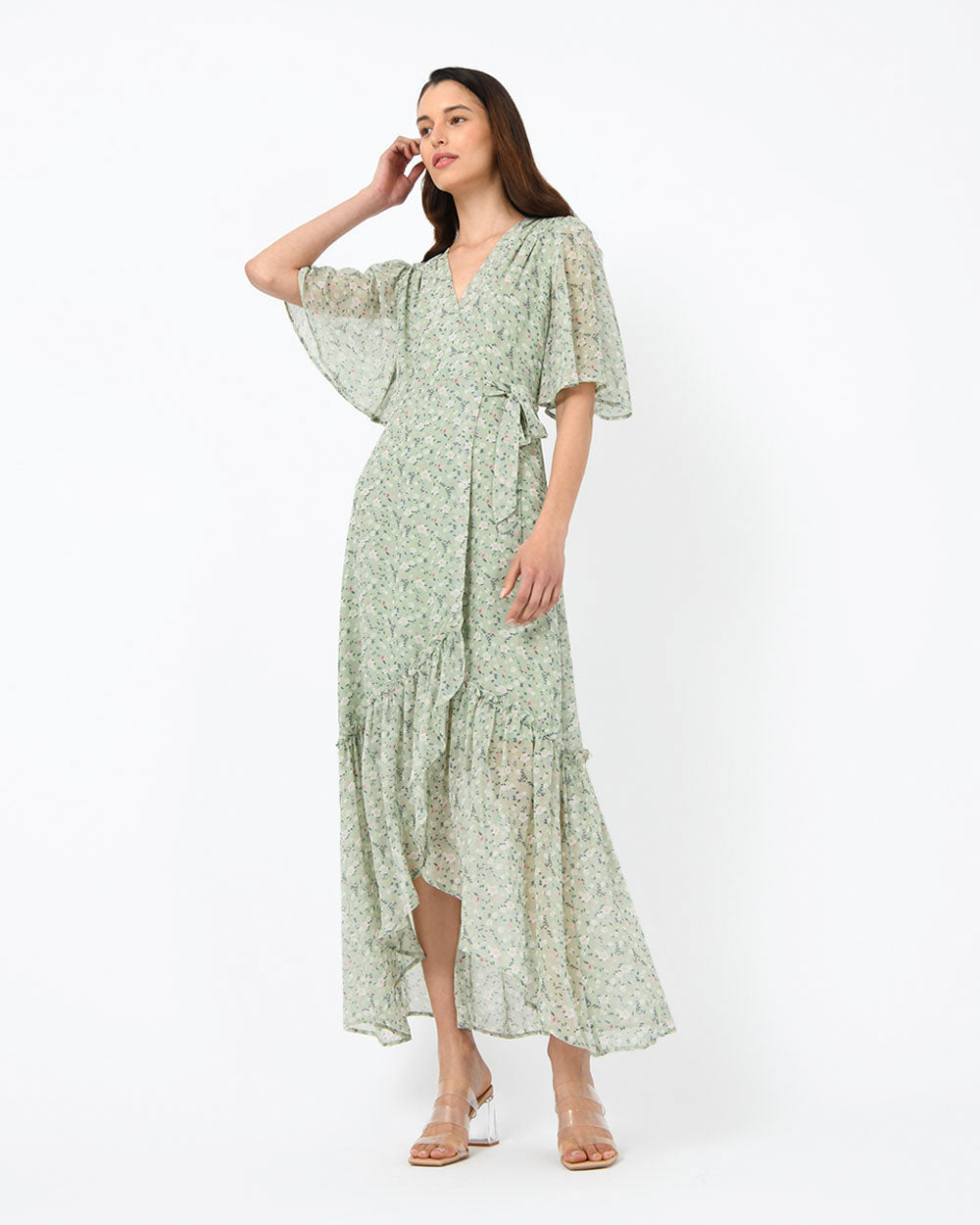 Lorelai Floral Wrap Dress