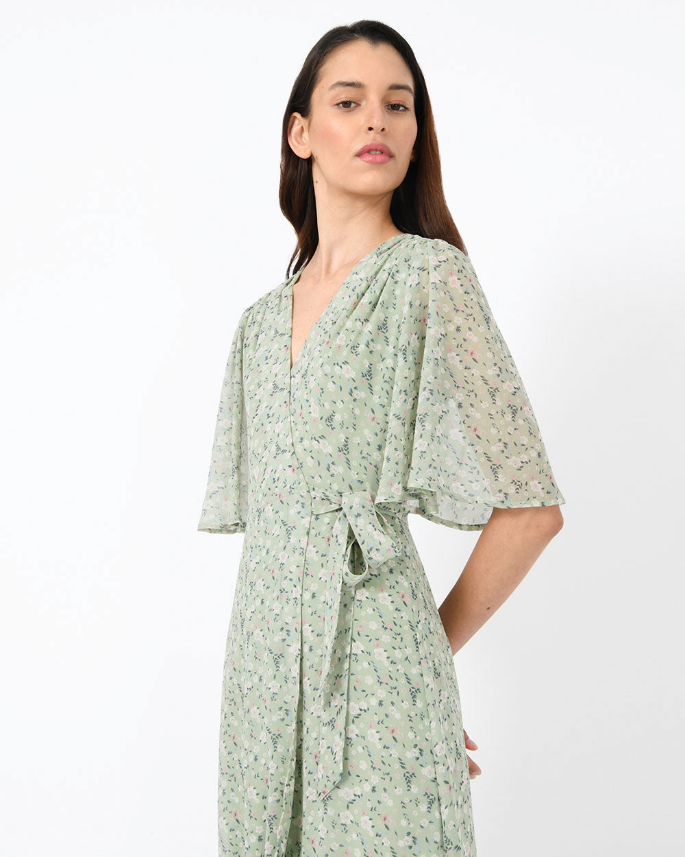 Lorelai Floral Wrap Dress