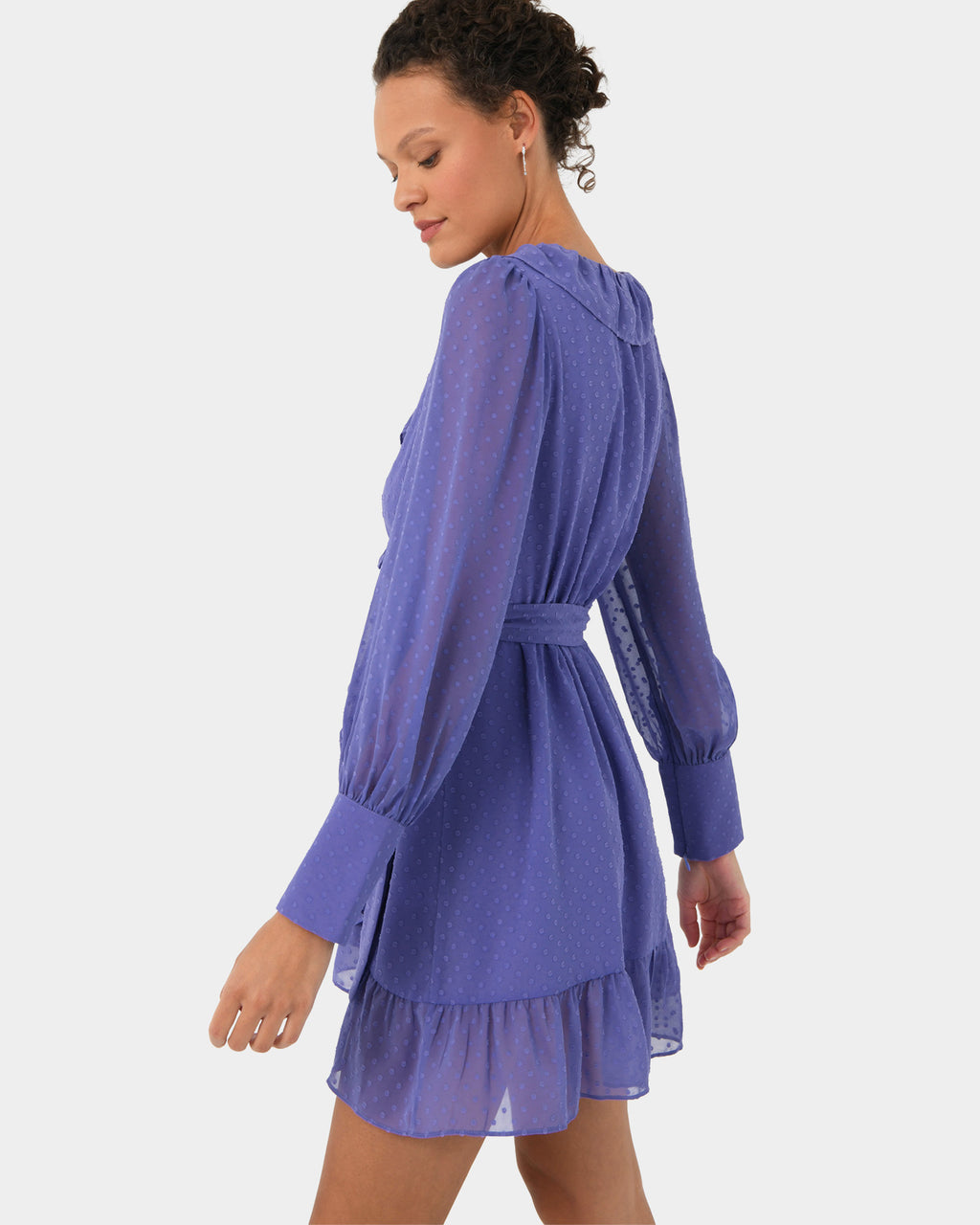 Savina Ruffle Mini Dress
