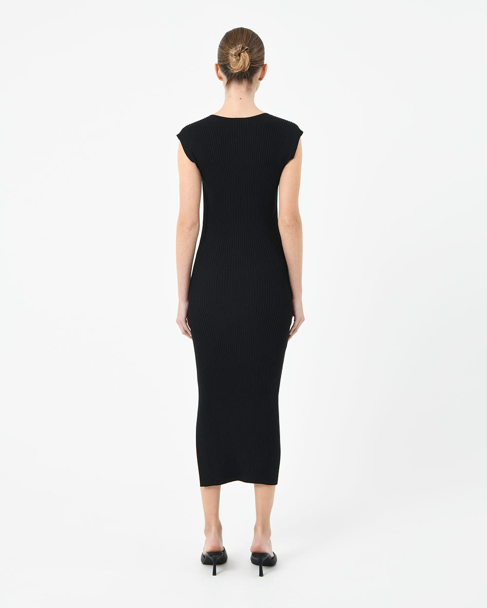 Mara Heart Neck Knit  Dress