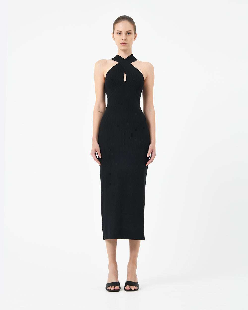 Beatrix Criss-Cross Neck Dress