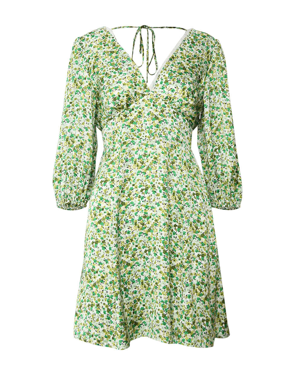 Isela Floral Tie Back Dress