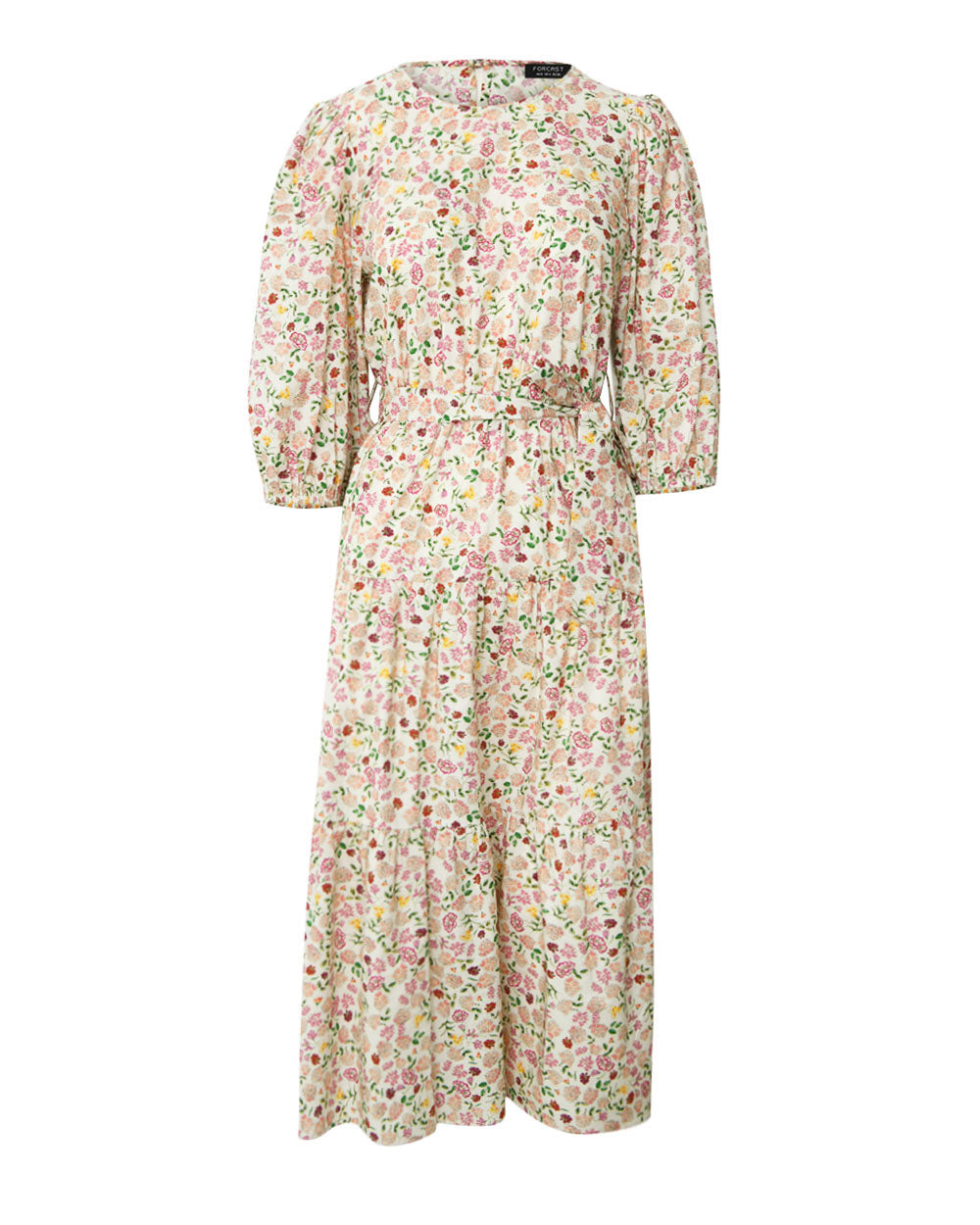 Doha Floral Print Cotton Dress