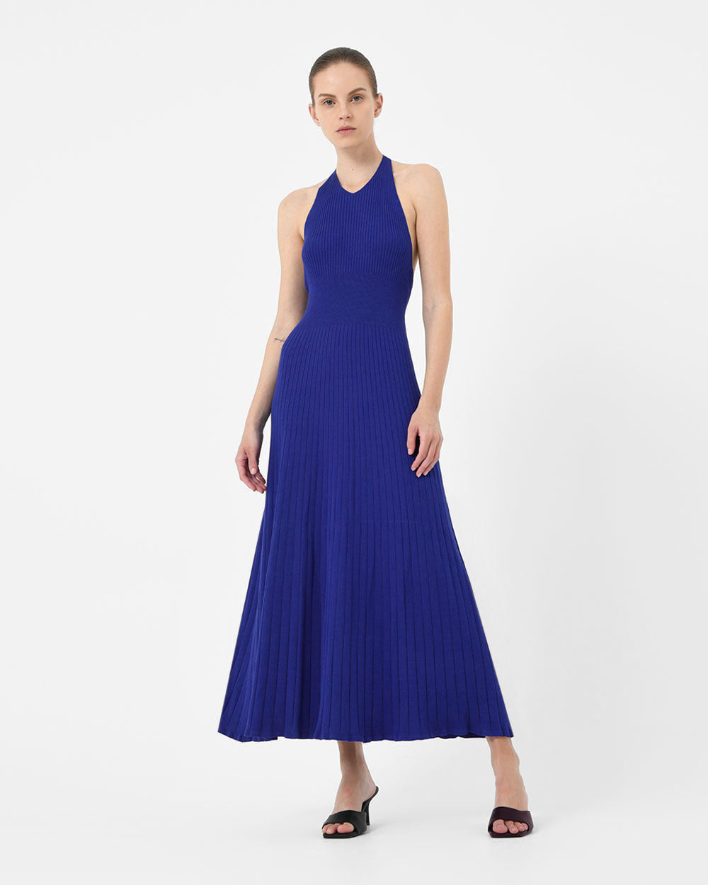 Akaroa Halter Neck Knit Dress