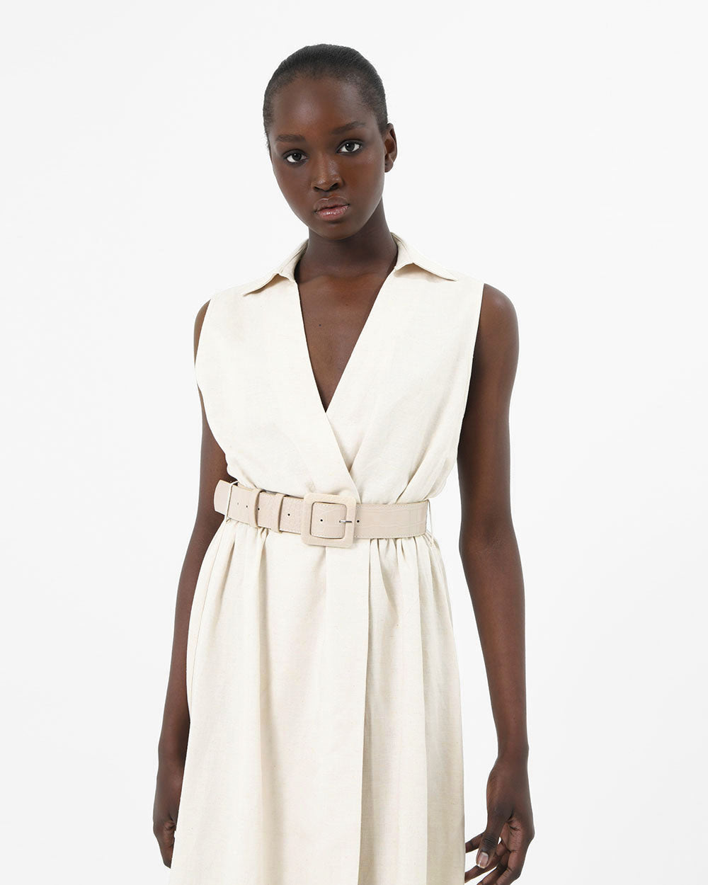 Annie Linen Blended Dress