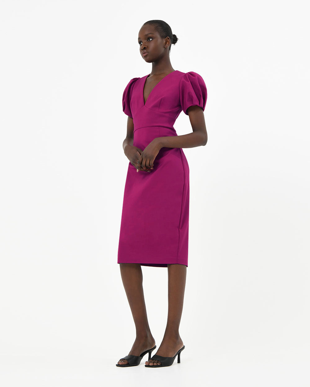 Kimber Puff Sleeve Dress