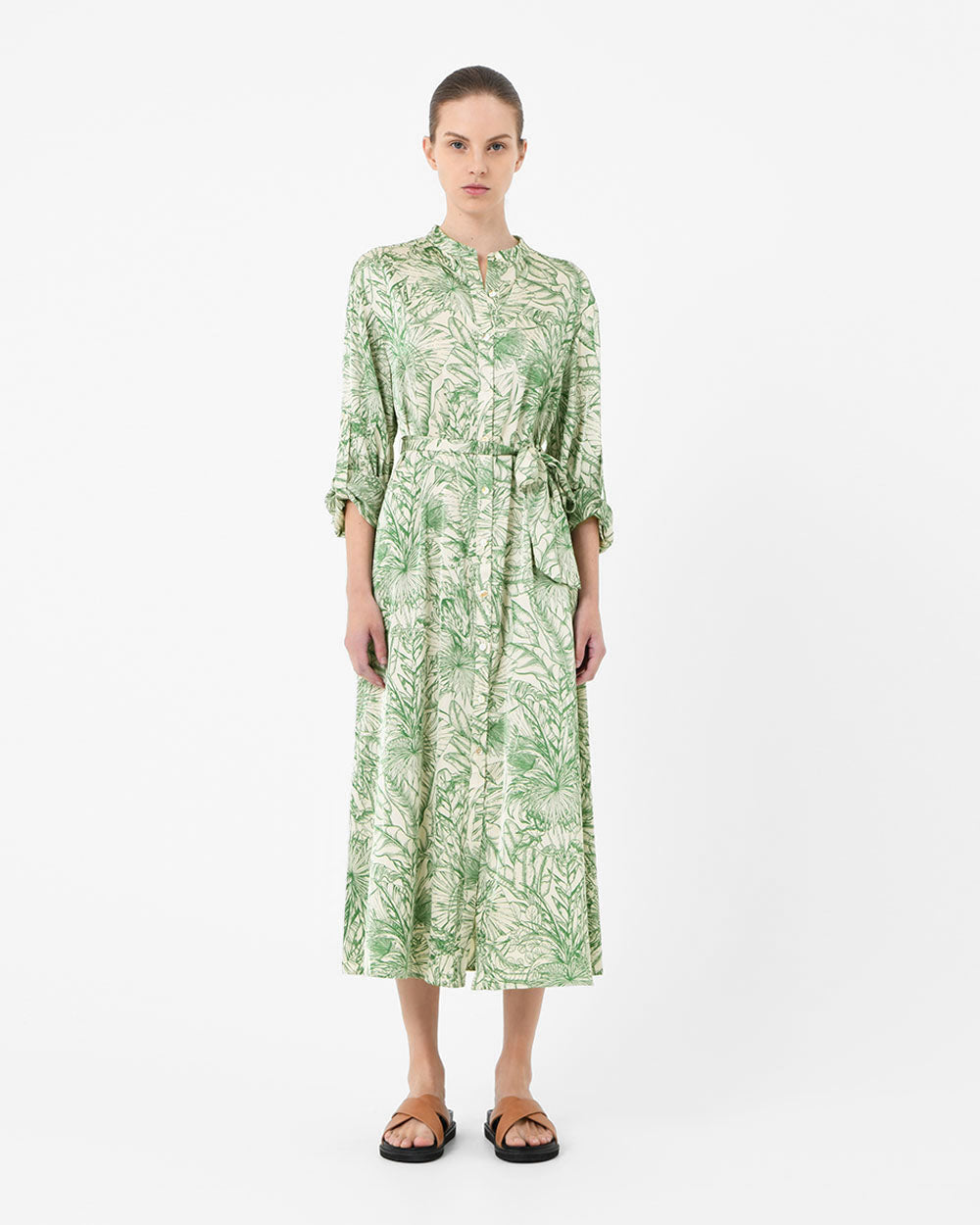 Neomi Printed Shirt Dress