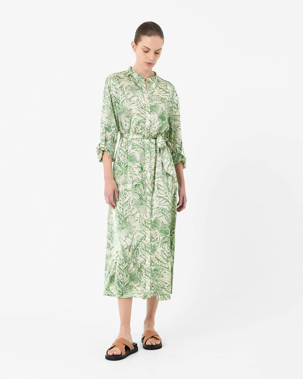 Neomi Printed Shirt Dress