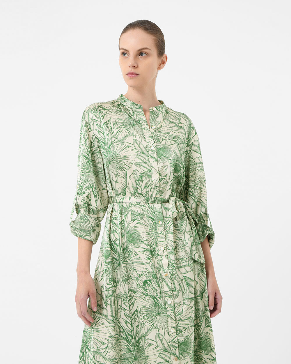 Neomi Printed Shirt Dress