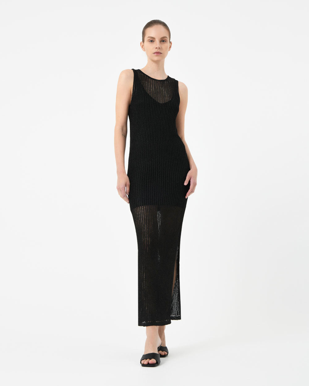 Milarose Crochet Knit Dress