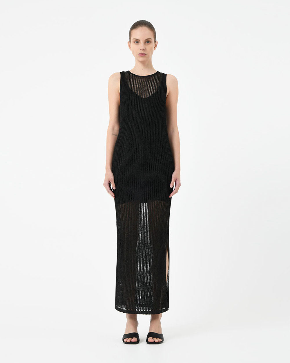 Milarose Crochet Knit Dress