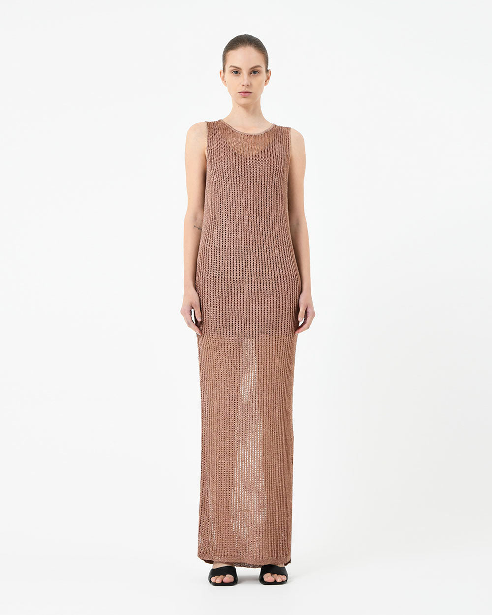 Milarose Crochet Knit Dress