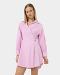 Manhattan Wrap Shirt Dress