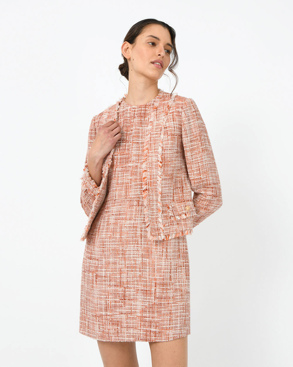 Gabrielle Tweed Dress