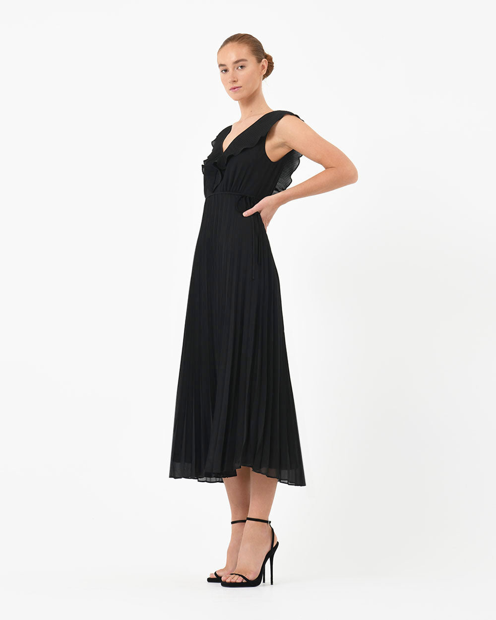 Aries Pleated Dress