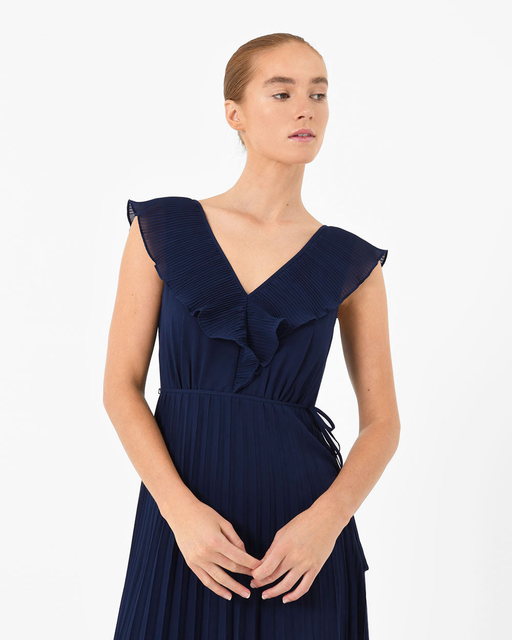 Aries Pleated Dress