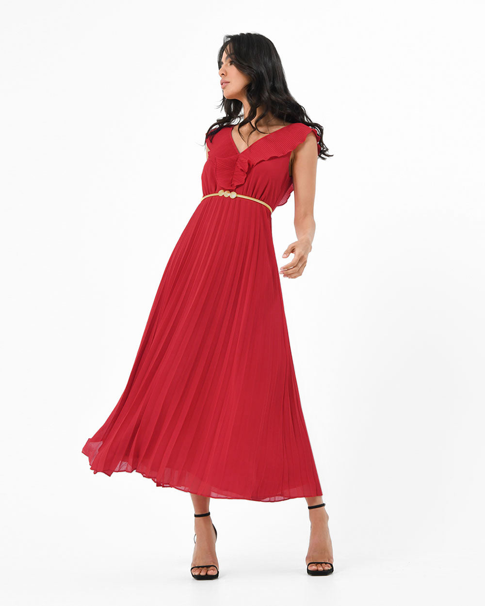 Aries Pleated Dress
