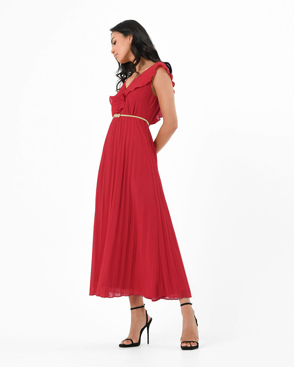 Aries Pleated Dress