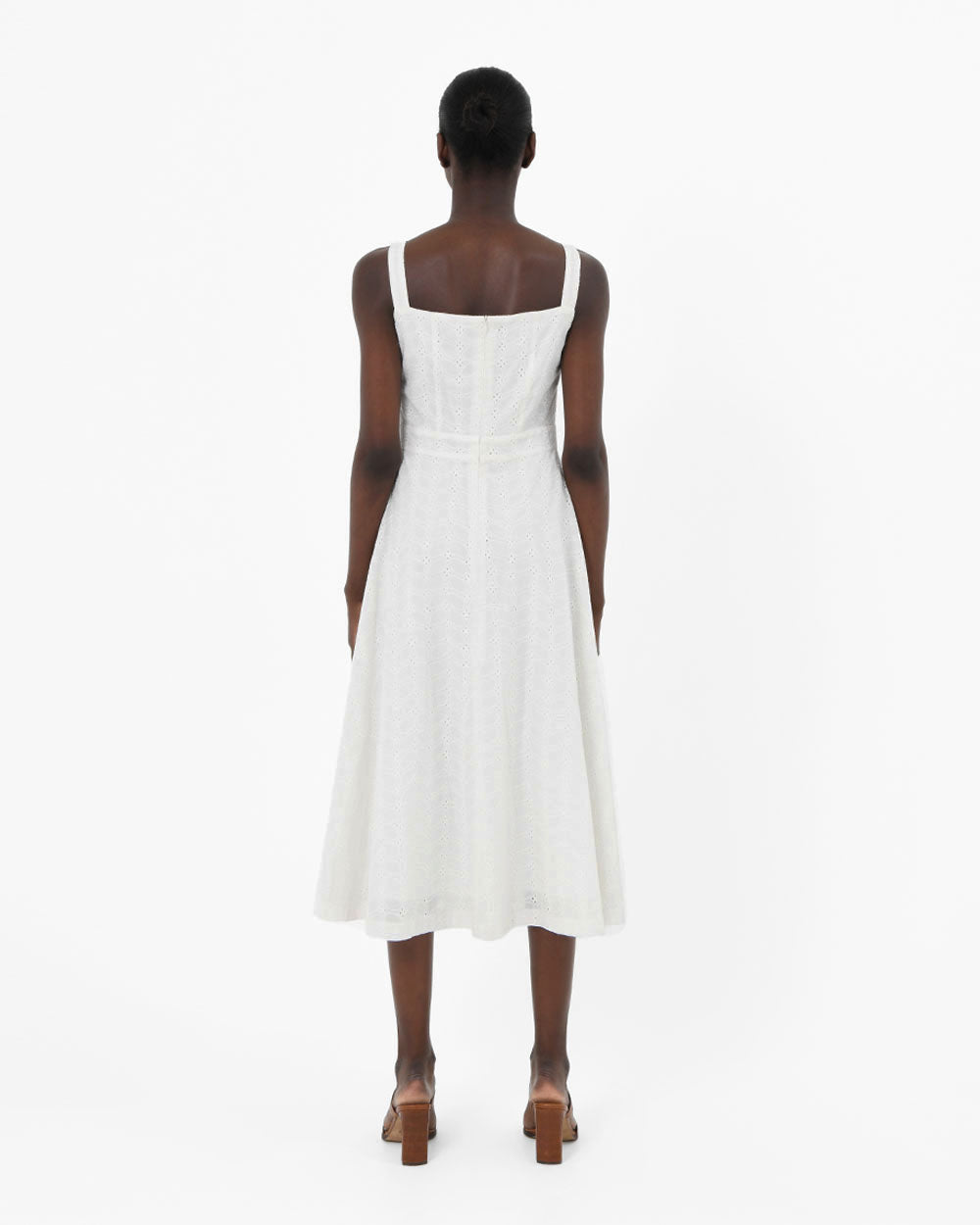 Abella Broderie Cotton Dress