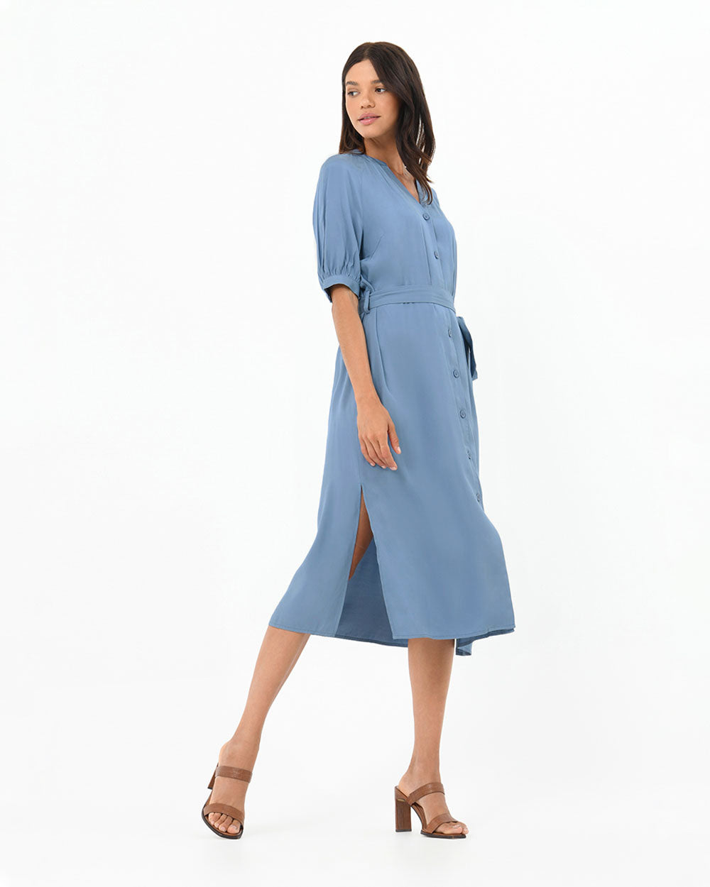 Leighton Buttoned Dress