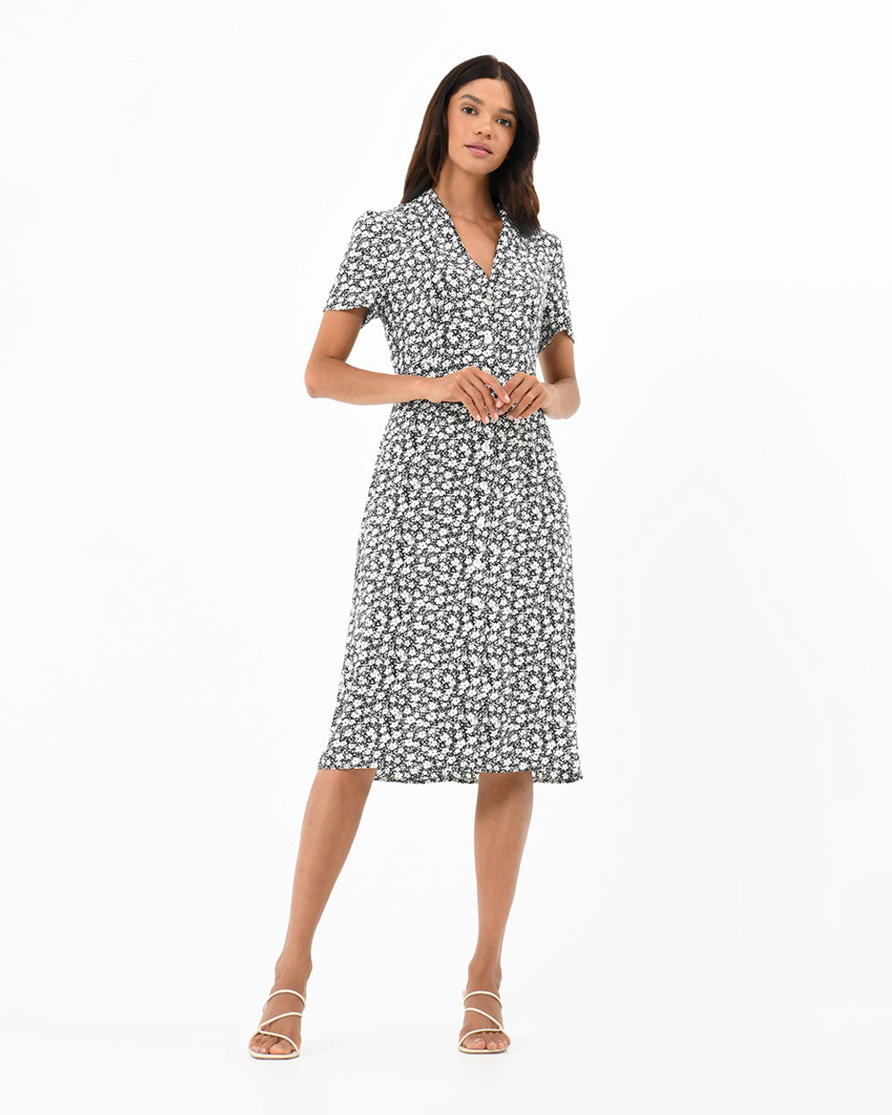 Matisse Buttoned Floral Dress