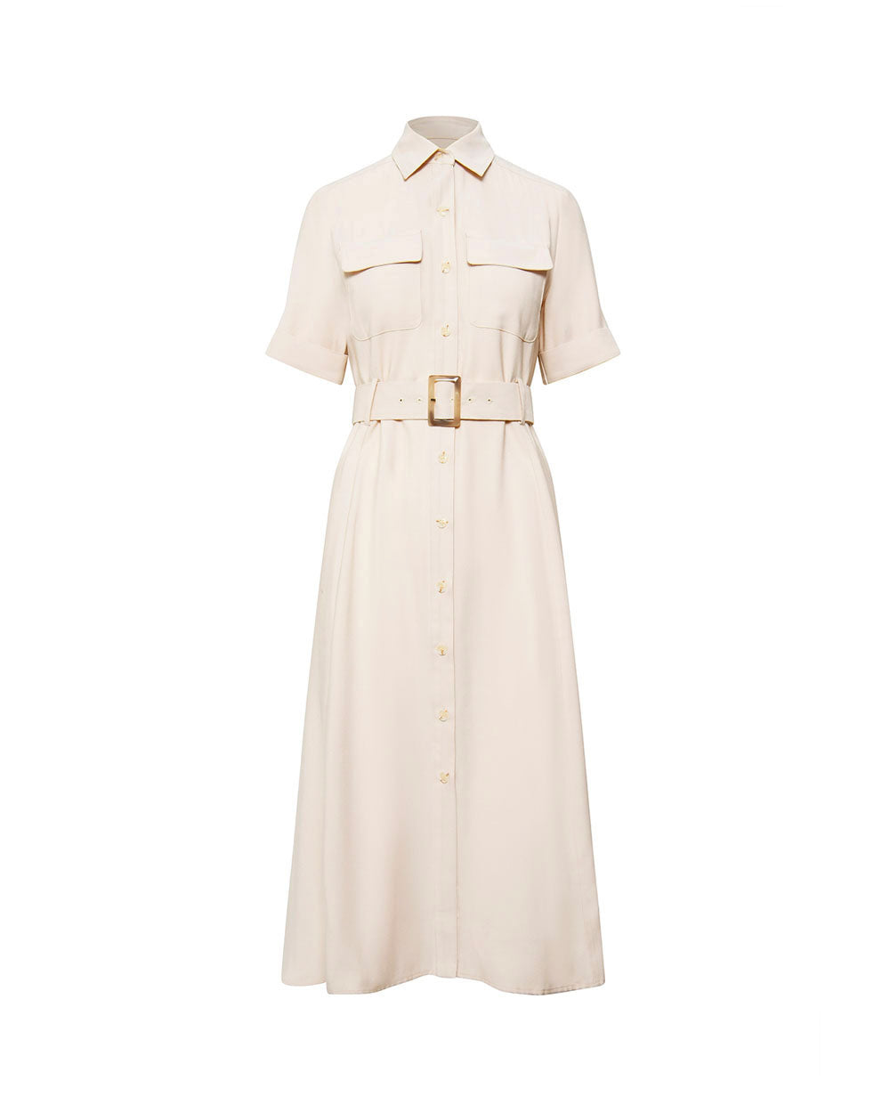 Anali Belted Shirt Dress