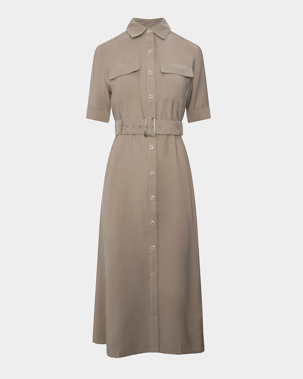 Anali Belted Shirt Dress