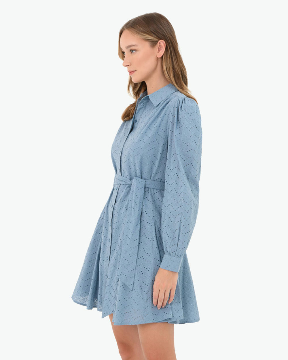 River Cotton Crochet Dress